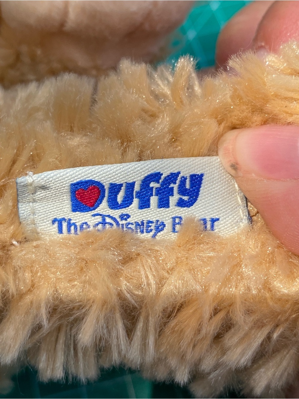 Duffy Tokyo DisneySea Pouch Back Holder Soft Plush Toy Approx. 11 inches - Picture 6 of 9